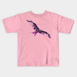 eagle pink / Swiss Artwork Photography Kids T-Shirt